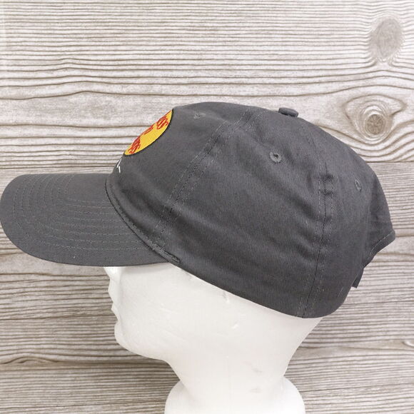 BASS PRO SHOPS CLUB GRAY ADJUSTABLE STRAPBACK BASEBALL HAT CAP - Picture 4 of 8